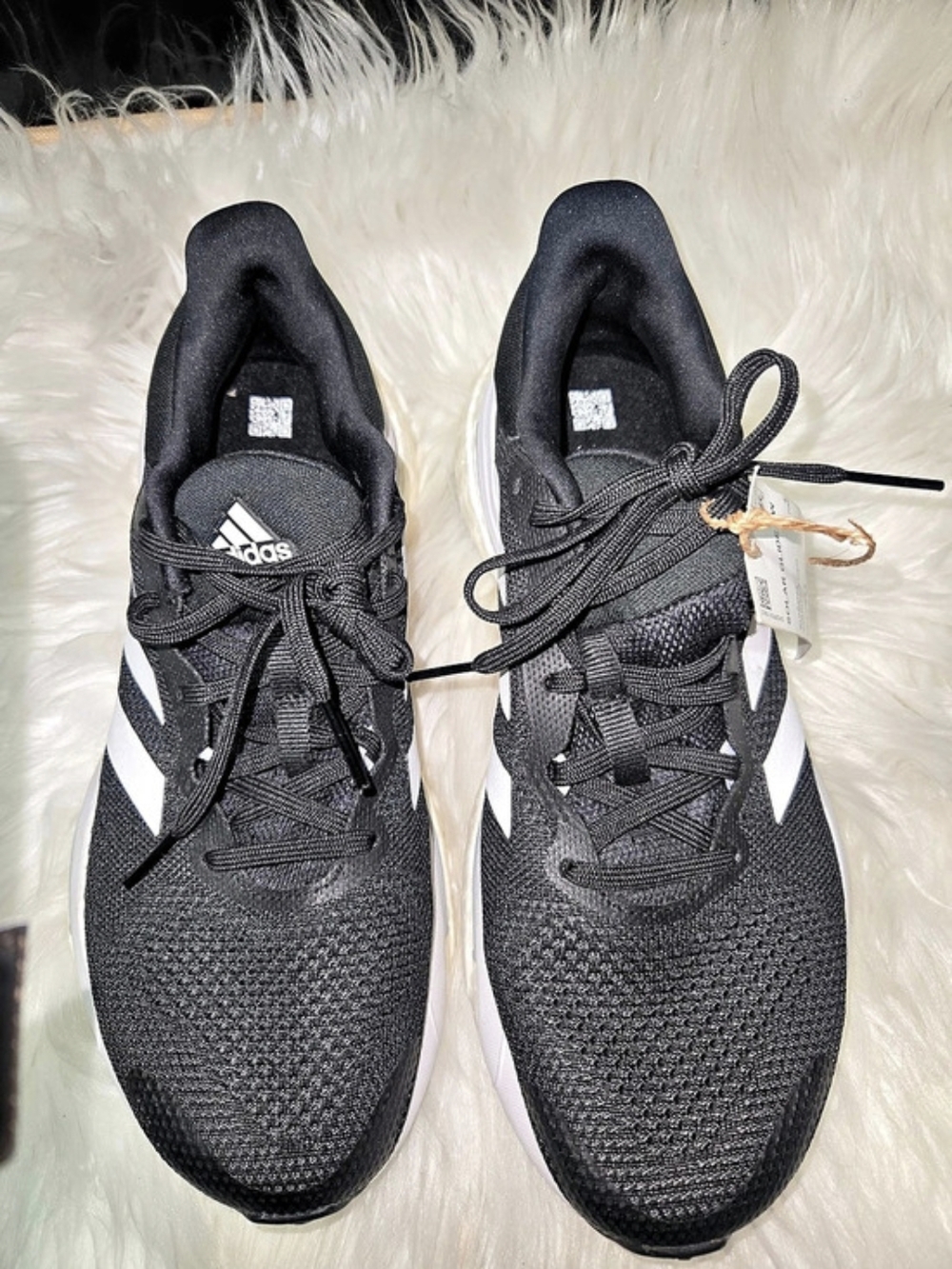 adidas Solar Glide 5 W Athletic Shoes Black & White US 9.5 NWT